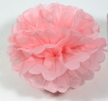 Puff Ball Baby Pink 25cm - Party Shop, Party Hire, Wedding and Event ...